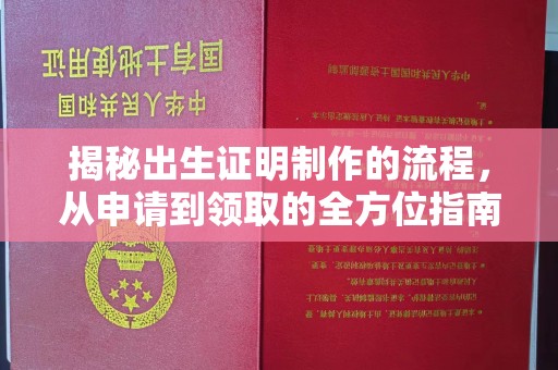 凤岗揭秘出生证明制作的流程，从申请到领取的全方位指南