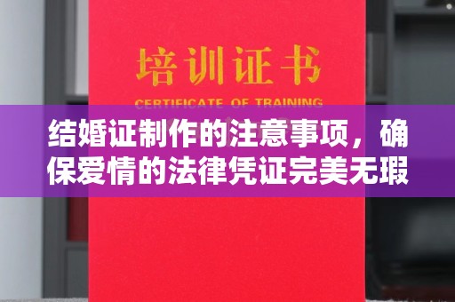 凤岗结婚证制作的注意事项，确保爱情的法律凭证完美无瑕